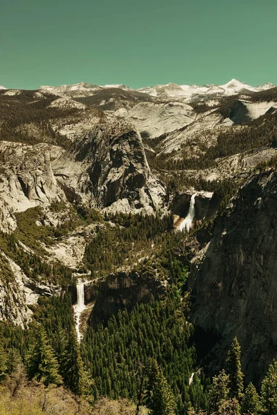 Cascades Dans Parc National Yosemite Californie — Photo