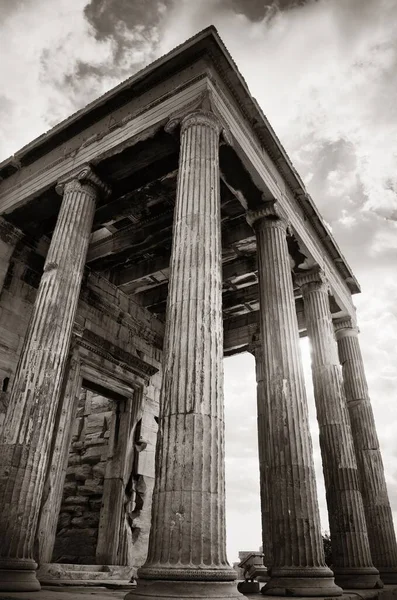 Erechtheion Tempel Acropolis Athene Griekenland — Stockfoto