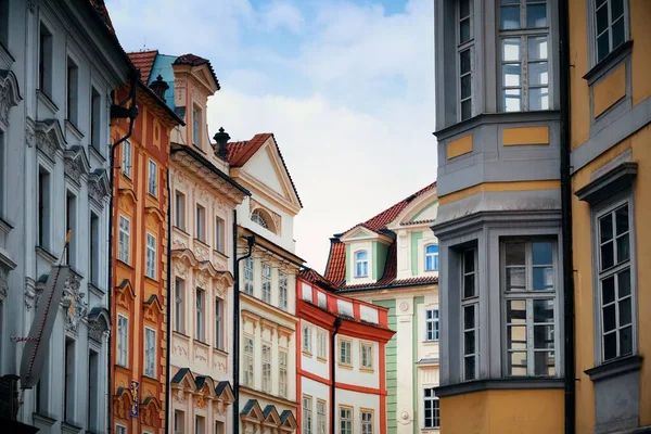 Edificios Históricos Plaza Ciudad Vieja Praga República Checa — Foto de Stock