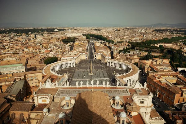 Peterstorget Vatikanstaten Ovanifrån — Stockfoto
