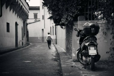 İtalya, Floransa 'da sokak manzarası