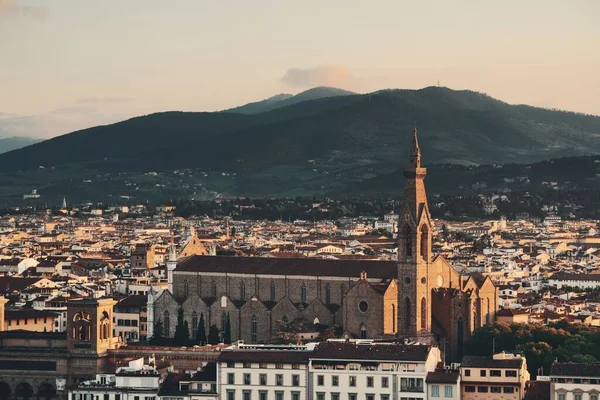 Bazilika Santa Croce Známý Jako Chrám Italských Slávy Pohřebištěm Pro — Stock fotografie