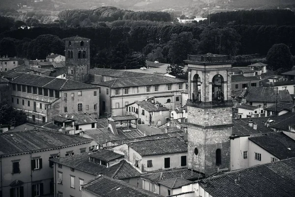 イタリアの上から見たルッカの歴史的建造物 — ストック写真