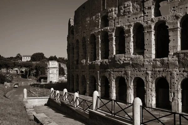 Colosseum Symbolische Architectuur Van Rome Italië — Stockfoto
