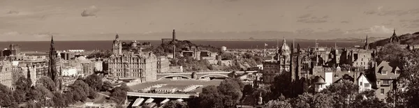 Vue Sur Toit Édimbourg Avec Des Architectures Historiques Royaume Uni — Photo