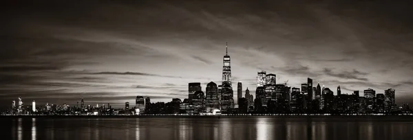 New York Vista Skyline Urbano Con Architettura Storica — Foto Stock