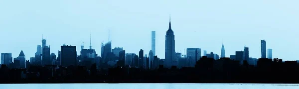 Ciudad Nueva York Skyline Centro Urbano Vista Con Arquitectura Histórica —  Fotos de Stock