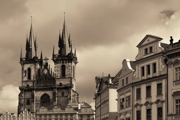 Church Our Lady Old Town Square Prague Czech Republic — Stock Photo, Image