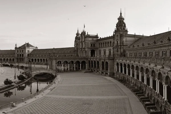 Plaza Espana Eller Spanien Square Närbild Sevilla Spanien — Stockfoto