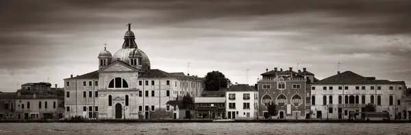City Skyline Της Βενετίας Πανόραμα Εκκλησία Και Ιστορικά Κτίρια Θέα — Φωτογραφία Αρχείου