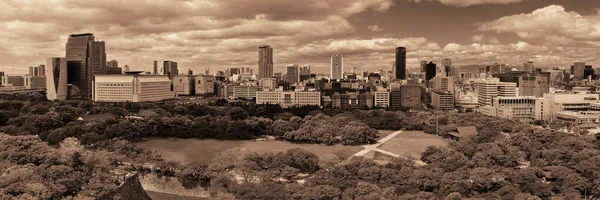 Blick Auf Den Stadtpark Von Osaka Japan — Stockfoto