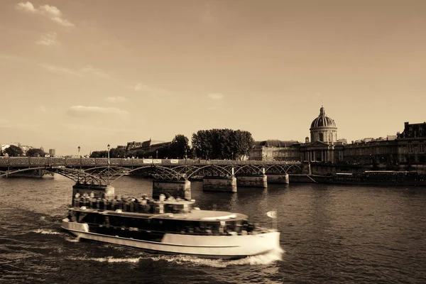 River Seine Historical Architecture Paris France — Stock Photo, Image