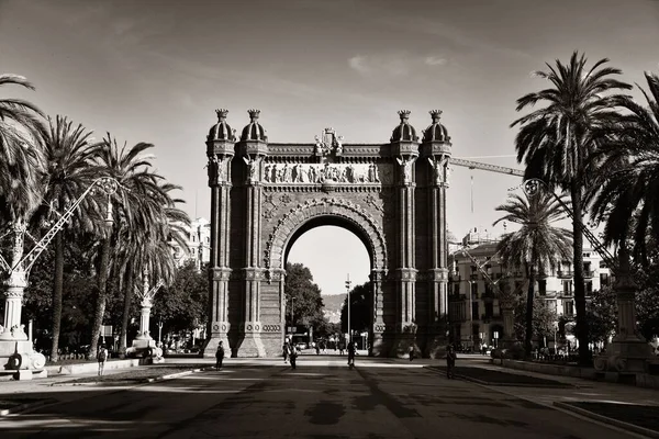 Arc Triomphe Été Construit Par Architecte Josep Vilaseca Casanovas Comme — Photo