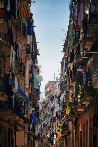 Street View Barcelona Spain — Stock Photo, Image