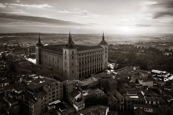 Castelo San Servando Vista Aérea Toledo Espanha — Fotografia de Stock