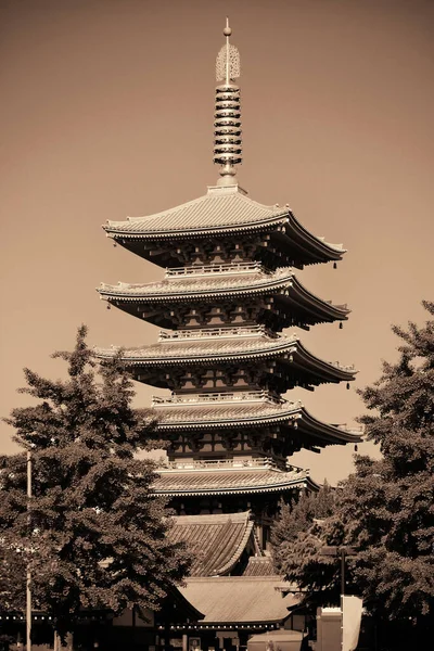 Templo Sensoji Tóquio Japão — Fotografia de Stock