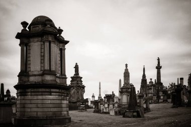 Glasgow Necropolis Viktorya Mezarlığı İskoçya, Birleşik Krallık