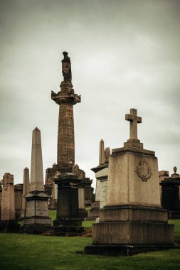 Glasgow Necropolis Viktorya Mezarlığı İskoçya, Birleşik Krallık