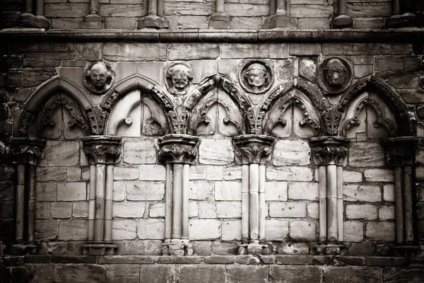 Holyrood Abbey Στο Εδιμβούργο Ηνωμένο Βασίλειο — Φωτογραφία Αρχείου