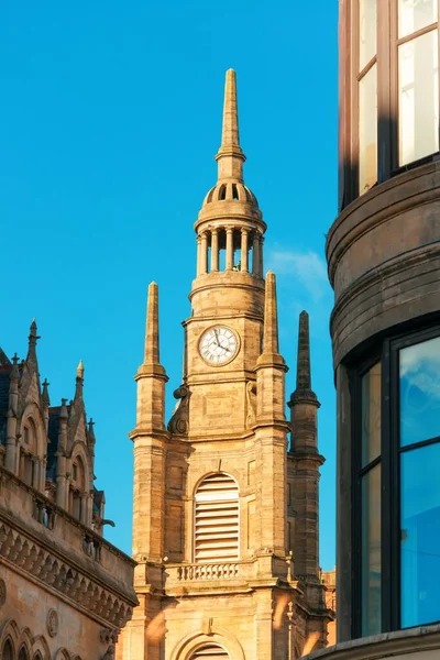 Skoçya Ngiltere Mimari Ile Glasgow Şehir Manzarası — Stok fotoğraf