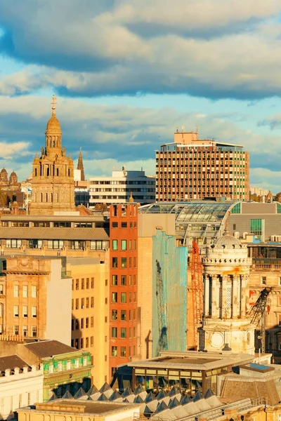 Glasgower Stadtansicht Mit Historischer Architektur Schottland Großbritannien — Stockfoto