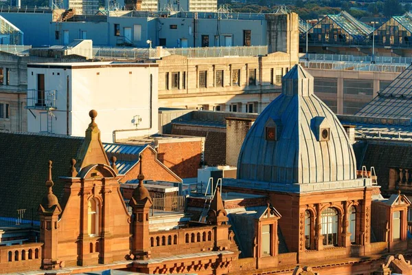 Glasgow City Rooftop View Con Architettura Storica Scozia Regno Unito — Foto Stock