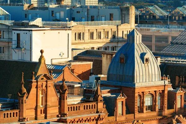 Vista Azotea Glasgow Con Arquitectura Histórica Escocia Reino Unido —  Fotos de Stock