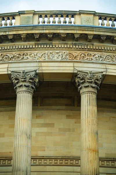 Liverpool Walker Art Gallery Ιστορικά Κτίρια Closeup Στην Αγγλία Στο — Φωτογραφία Αρχείου