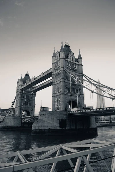 Tower Bridge Nad Tamizą Londynie — Zdjęcie stockowe