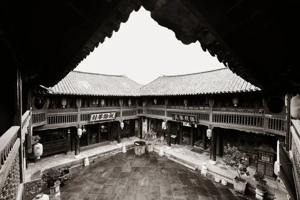 Τοπική Αυλή Bai Στυλ Στην Παλιά Πόλη Dali Γιουνάν Κίνα — Φωτογραφία Αρχείου
