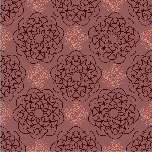 Mandala oryantal desen.