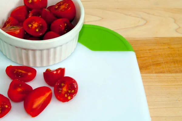 Tomaten kein Messer — Stockfoto