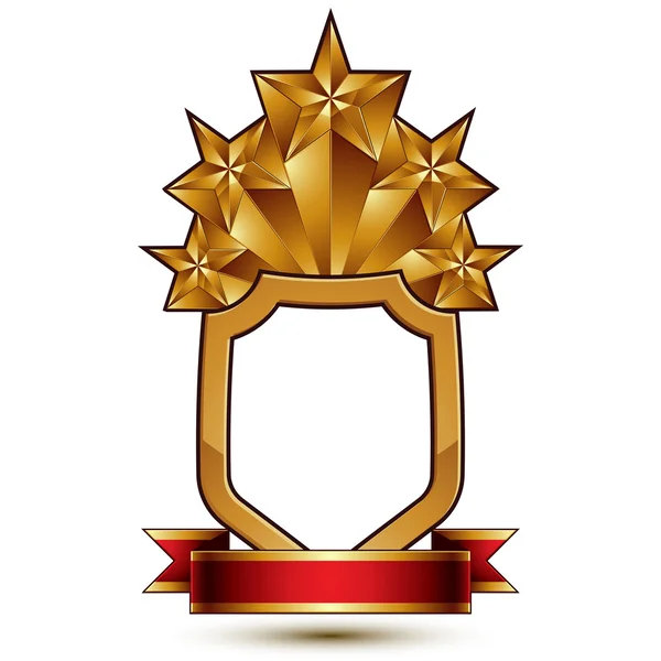 Symbole royal classique 3d — Image vectorielle