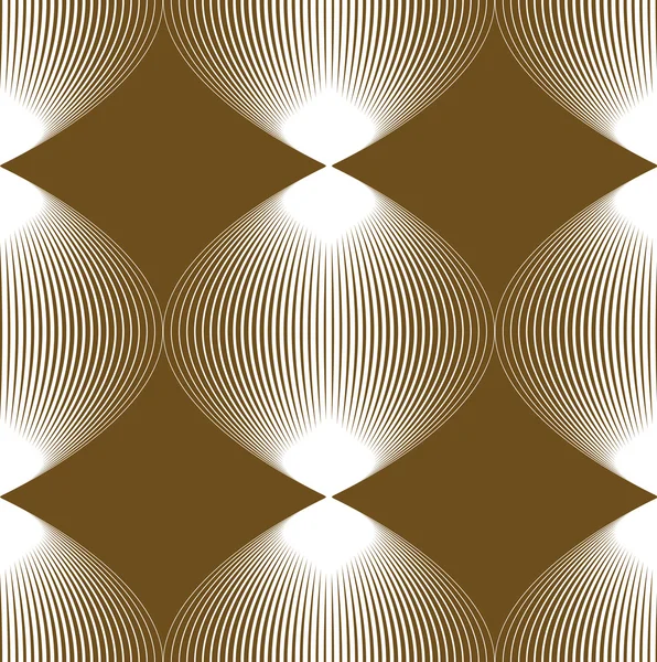 Durchgängiges Muster mit grafischen Linien — Stockvektor