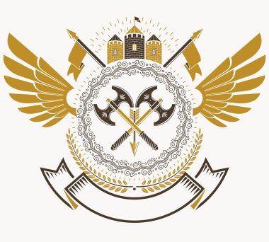 Heraldic Coat of Arms clipart