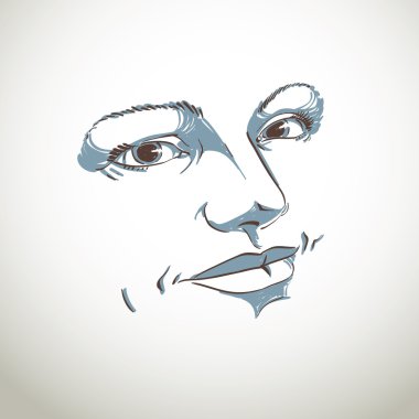 Huzurlu çekici bayan 