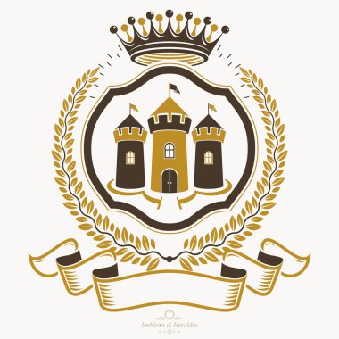 Eski stil Hanedanlık armaları, hanedan amblemi 
