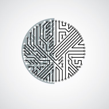 Teknoloji iletişim sibernetik öğesi 