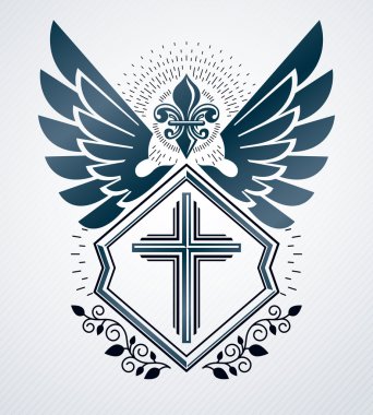 Vintage tasarım öğesi 