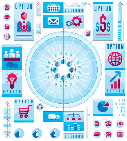ᐈ Sector icons stock vectors, Royalty Free sectors icons illustrations