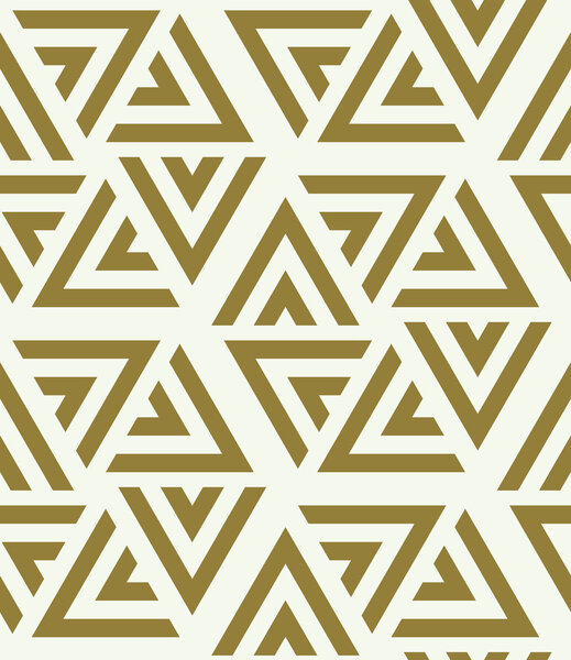 Graphic simple ornamental tile pattern 