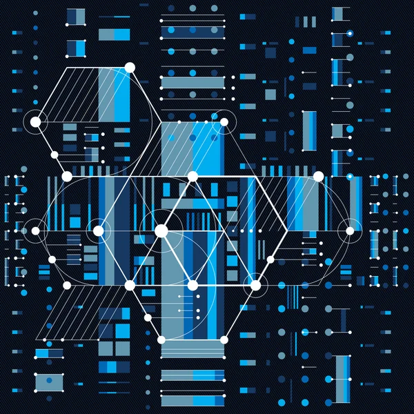 Formación industrial y de ingeniería — Archivo Imágenes Vectoriales