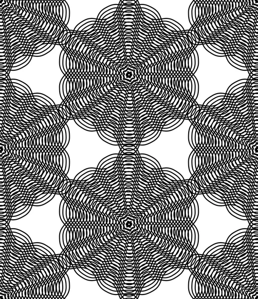 Ілюзійний абстрактний безшовний візерунок — стоковий вектор