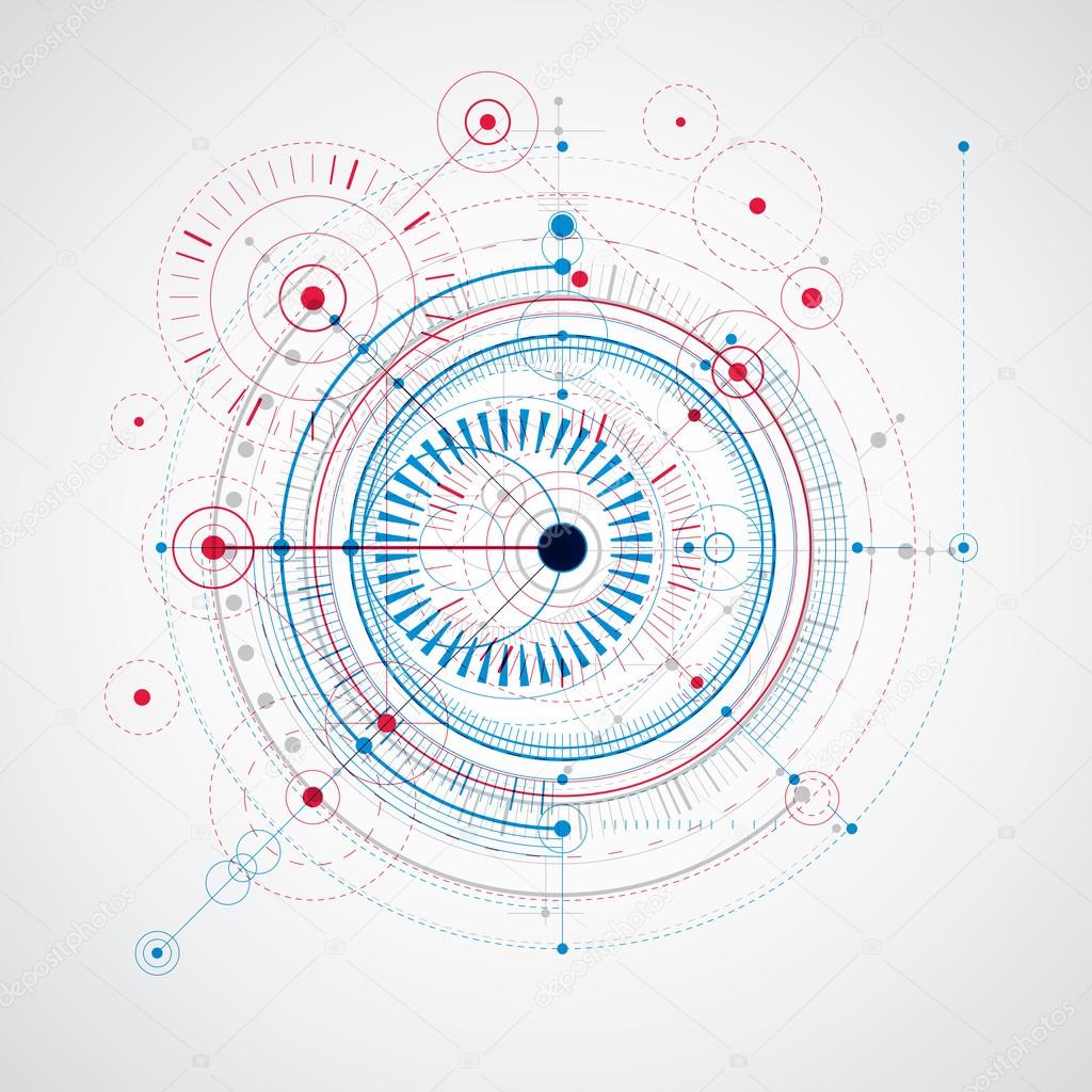 Geometric technology drawing