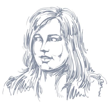 Yakışıklı meraklı kadın