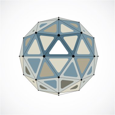 Soyut düşük Poli nesne 