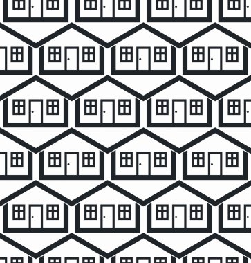 Emlak Tema seamless modeli 