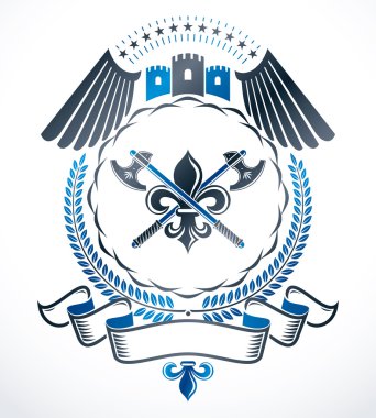 Heraldic Coat of Arms clipart