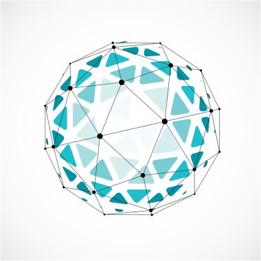 Soyut düşük Poli nesne