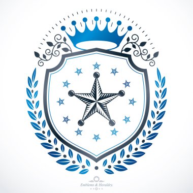 Vintage tasarım öğesi 